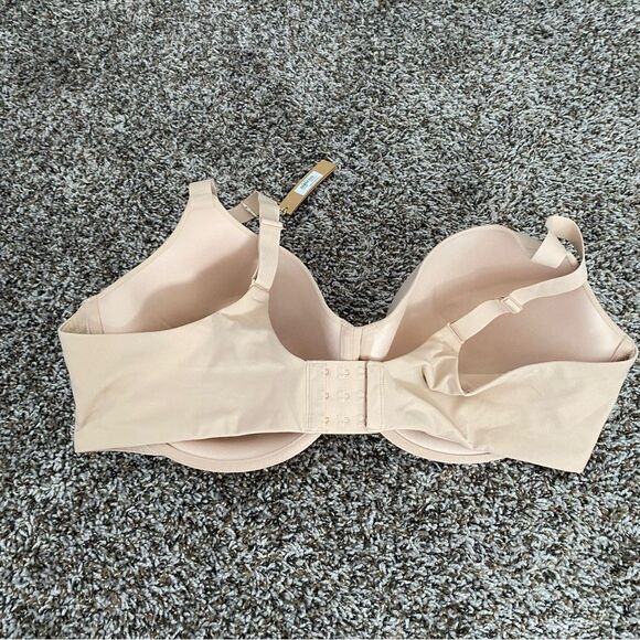 Skims Fits Everybody T-Shirt Bra Mica BR-UWR-2294 Nude Beige NWT 46D - Picture 4 of 5